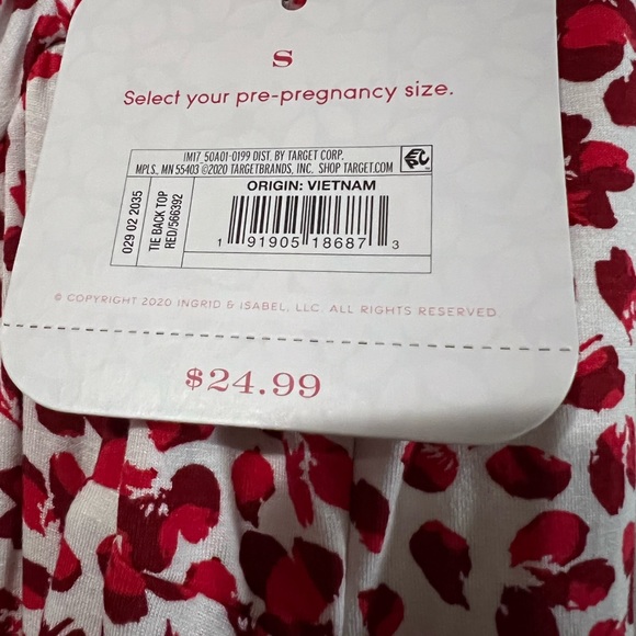 Isabel maternity flowy tank top - Picture 6 of 7